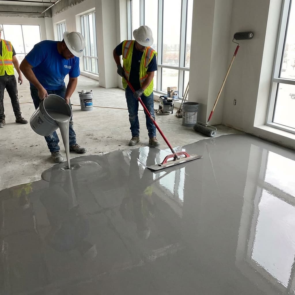 Nivelace podlah - realizace PZOrigo